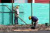 Obras en el Coliseo del Pueblo