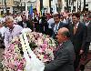 Ofrenda floral a Joaqun de Cayzedo 