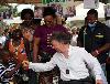 Presidente Santos en Petronio