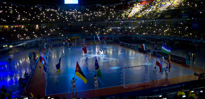 Se luci, Cali se luci fueron las expresiones de los asistentes al Coliseo El Pueblo!