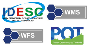 Habilitados servicios WMS y WFS con la información geográfica del POT 2014