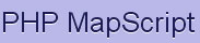 PHP/Mapscript
