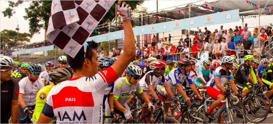 Guerreros del ciclismo hicieron parte del circuito Jarlinson Pantano