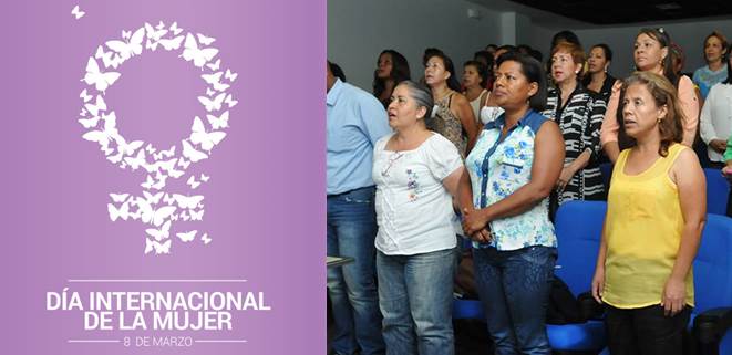 Progrmese para conmemorar el Da Internacional de la Mujer