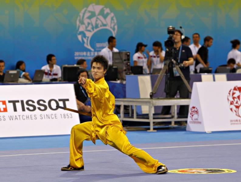 El wushu, un arte marcial que mostrar sus mejores movimientos en los World Games