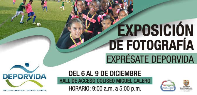 Disfruta de la exposicin fotogrfica Exprsate Deporvida