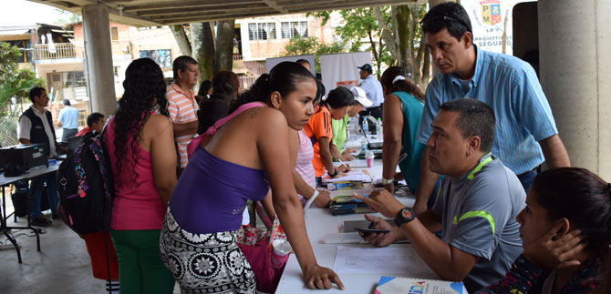 Habitantes de la comuna 20 accedieron a la oferta institucional de la Administracin