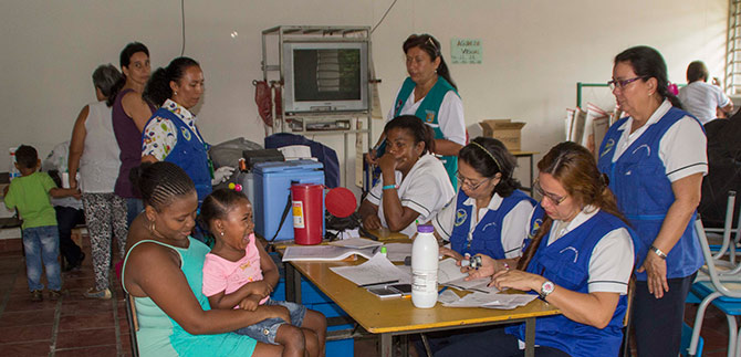 Brigada de Servicios en la comuna 14: Presencia social efectiva de la Administracin