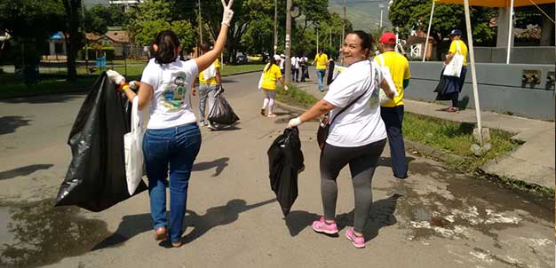 Alcaldía de Cali participó de campaña Limpiemos Colombia
