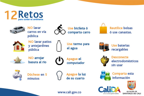 Recomendaciones para el uso adecuado del agua