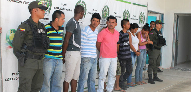Polic�a desarticul� bandas delincuenciales que extorsionaban a comerciantes de Santa Elena