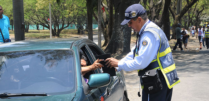 Trnsito realiza operativos de control por Puente Festivo, este viernes