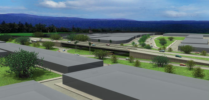 Alcalde y gabinete recorren la comuna 6, directa beneficiada con puente de la 1