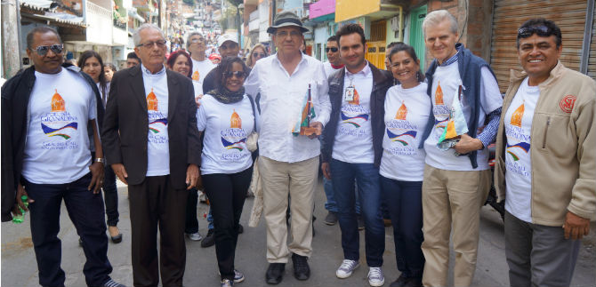 Fiestas de Granada homenajearon al alcalde Guerrero