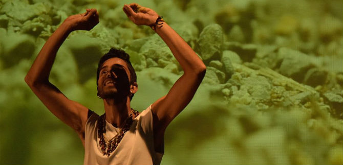 Mitologa amaznica en el Teatro Salamandra