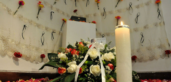 Se cumple ltimo deseo de Germn Patio: sus cenizas yacern en el mar