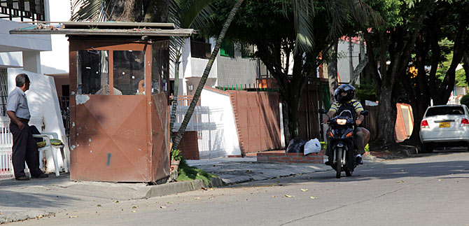 Casetas de vigilancia estn reguladas dentro del mobiliario urbano