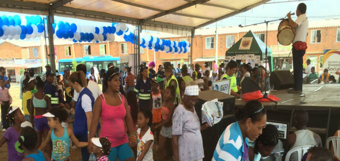 Asesora de Paz dio inicio a  la recuperacin de entornos en el barrio Llano verde