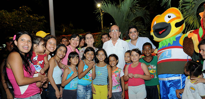 Otra cara muestran los parques de la comuna 21