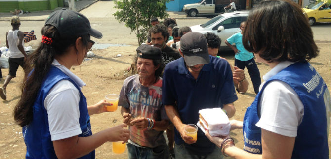 Administracin realiza jornada a habitantes de calle ubicados en San Judas