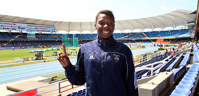 Ecuador conquist  1a. medalla de oro de un pas suramericano, en Mundial de Atletismo