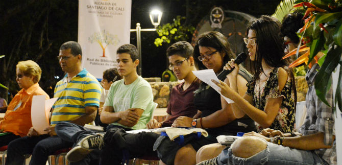 Palabra joven tiene espacio en Festival Internacional de Poesa de Cali