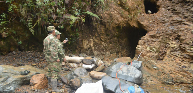 Autoridades presentan acciones contra la miner�a ilegal en Los Farallones