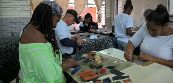 Habitantes de Potrero Grande se capacitaron en marroquinera