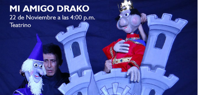Al Teatrino del Municipal llega Mi Amigo Drako del grupo Titirindeba