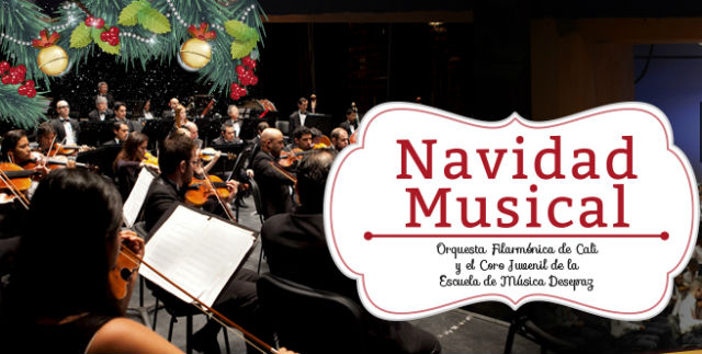 Navidad musical con la Filarmnica de Cali en Los Cristales