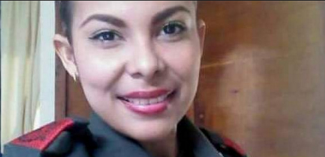 Comunidad calea lamenta el fallecimiento de la Patrullera Tapia