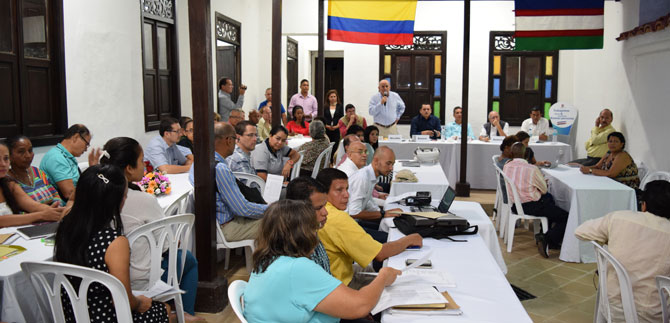 Comuneros y administraci�n conformar�n frente para trabajar por la comuna 3