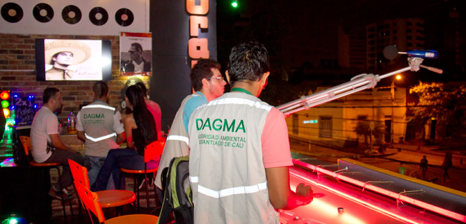 La noche calea empieza a respirar tranquilidad