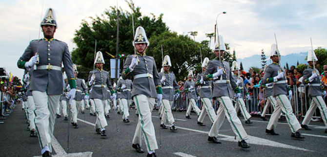 Cierren temporales en la Autopista por desfile militar