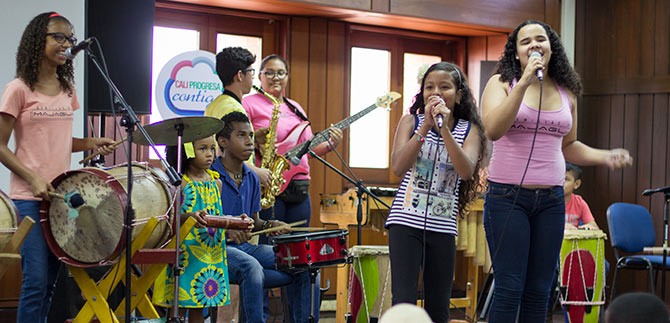 Semilleros  del Petronito listos para subirse al escenario