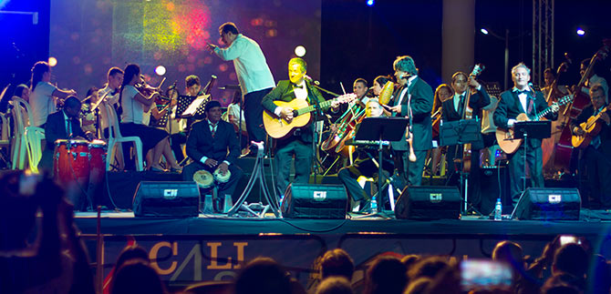 Con un Concierto, Cali inici� la celebraci�n de sus 480 a�os de historia