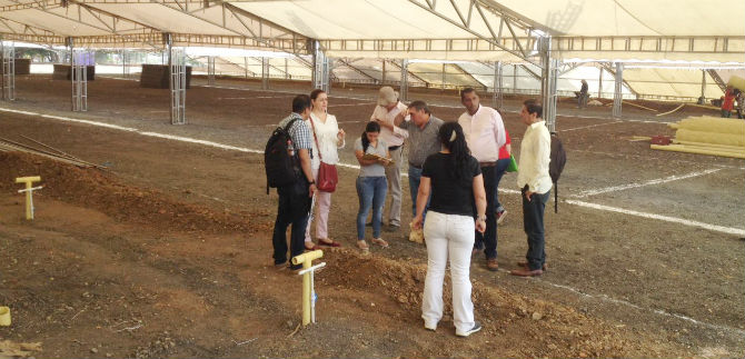 Secretara de Infraestructura dispuso que Ciudadela del Petronio cuente con zonas peatonales pavimentadas