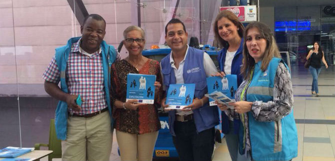 Centros Comerciales y restaurantes se le miden a paz previniendo la Trata de Personas