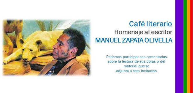 Caf literario en homenaje a Manuel Zapata Olivella