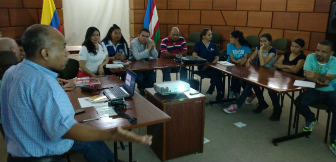 Se capacitaron los Scout que  llevaran  la cultura ciudadana a la  Estaci�n  Unidad Deportiva del MIO  en el marco del Petronio