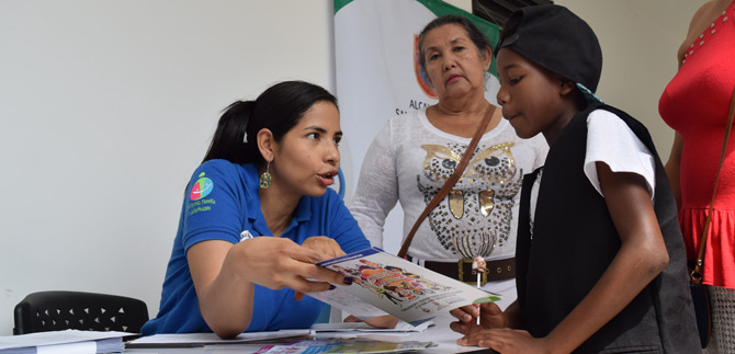 Casa de Justicia de Alfonso L�pez traslada sus servicios a zonas vulnerables de la comuna 7
