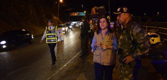 Operativos de control en la v�a al mar ser�n permanentes: Laura Lugo