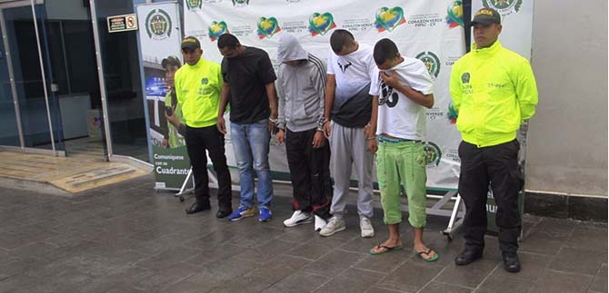 Capturadas cuatro personas que delinqu�an en la salida a Cristo Rey