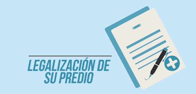 Oportunidad de legalizar su inmueble a los habitantes de El Poblado II