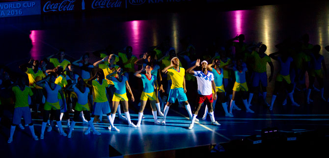 Cali le cumpli� al primer d�a de la Copa Mundial de F�tsal de la FIFA Colombia