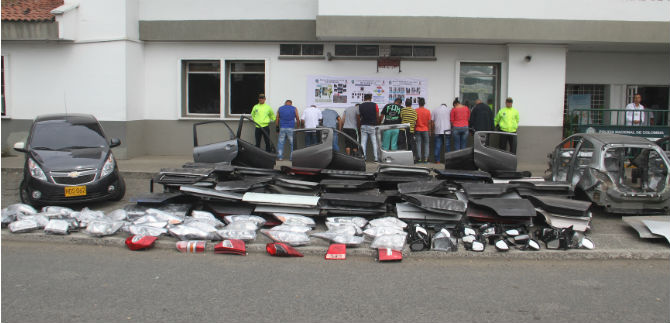 Cali sigue buscando su camino a la seguridad: desarticulada banda que robaba veh�culos