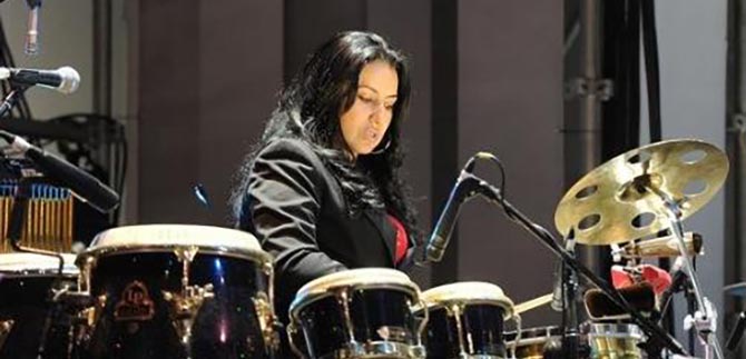 Percusionista de reconocimiento internacional, esta tarde en el Festival Mundial de Salsa