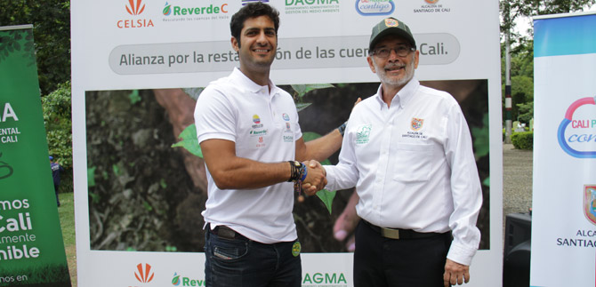 Dagma firma Alianza por la restauraci�n de las cuencas de Cali