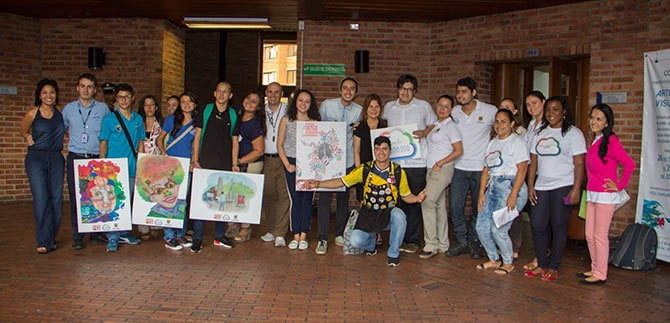 Tres j�venes de Javeriana ganaron el concurso del concepto gr�fico de la semana de la cultura ciudadana