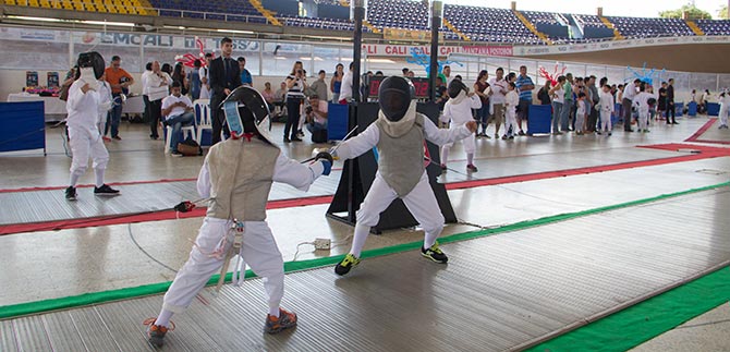 La comuna 2 fue ms certera en la esgrima de los XI Juegos Municipales